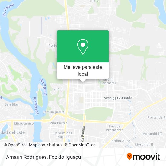 Amauri Rodrigues mapa