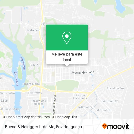 Bueno & Heidgger Ltda Me mapa