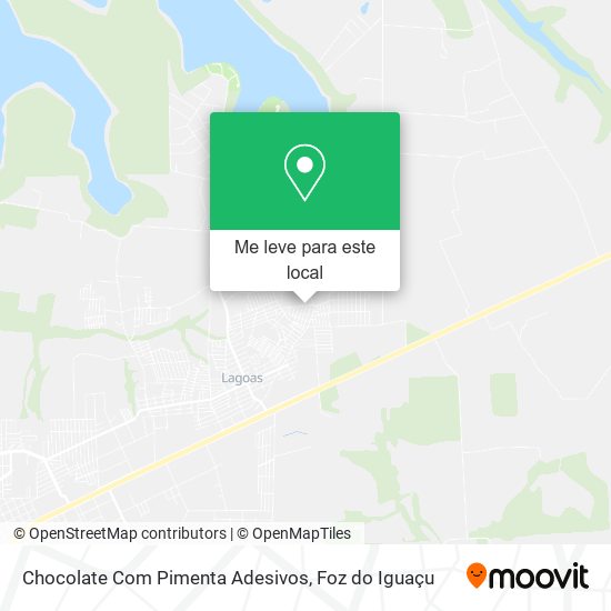 Chocolate Com Pimenta Adesivos mapa