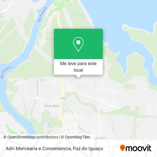 Adri Mercearia e Conveniencia mapa