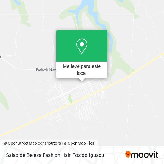 Salao de Beleza Fashion Hair mapa