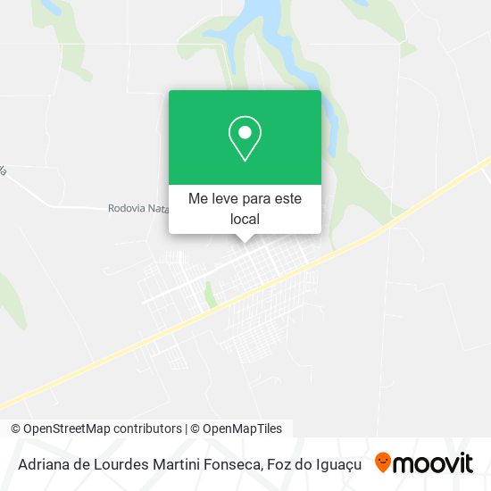 Adriana de Lourdes Martini Fonseca mapa
