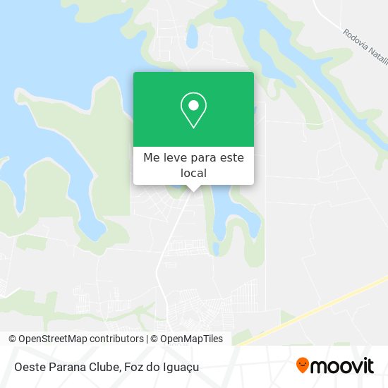 Oeste Parana Clube mapa