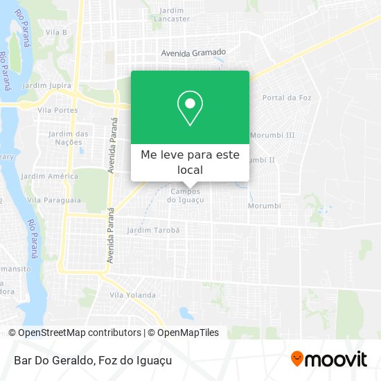 Bar Do Geraldo mapa