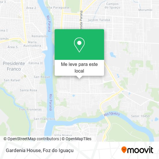 Gardenia House mapa