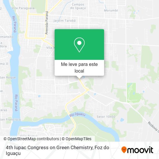 4th Iupac Congress on Green Chemistry mapa