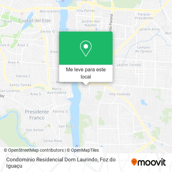 Condomínio Residencial Dom Laurindo mapa