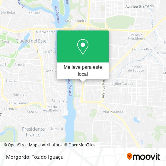 Morgordo mapa
