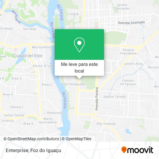 Enterprise mapa