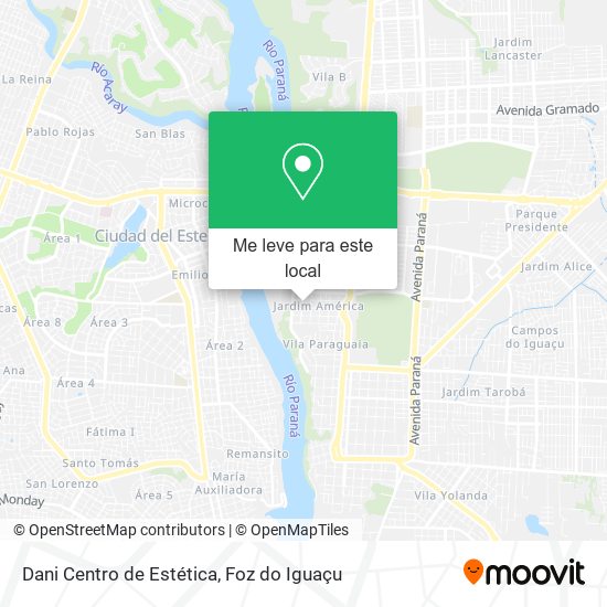 Dani Centro de Estética mapa