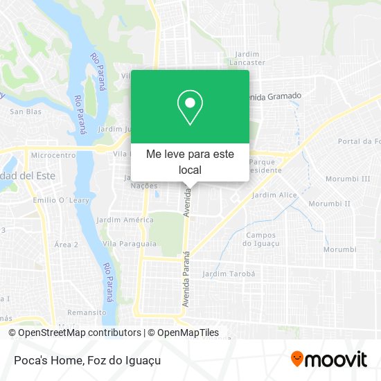Poca's Home mapa
