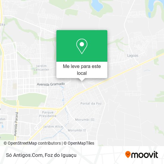 Só Antigos.Com mapa