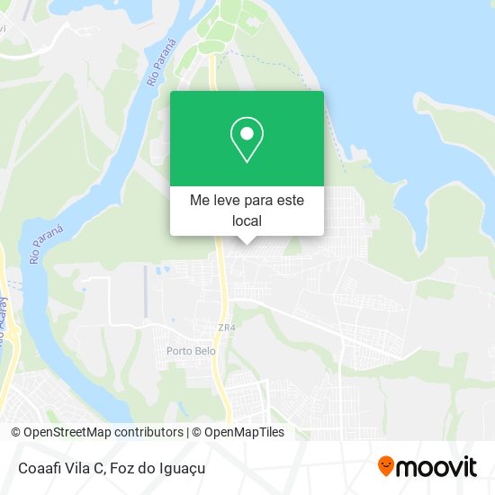 Coaafi Vila C mapa
