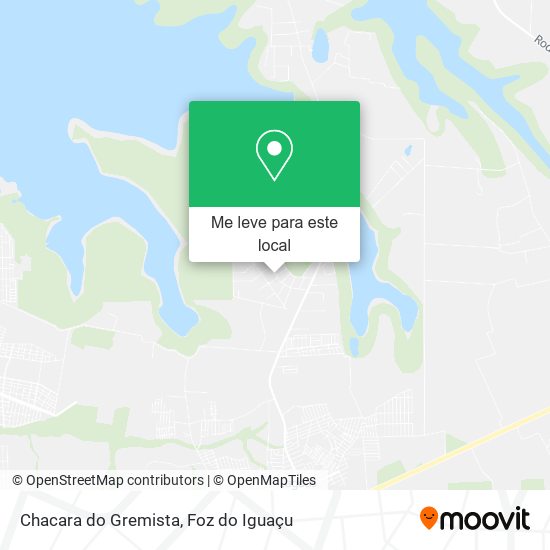 Chacara do Gremista mapa