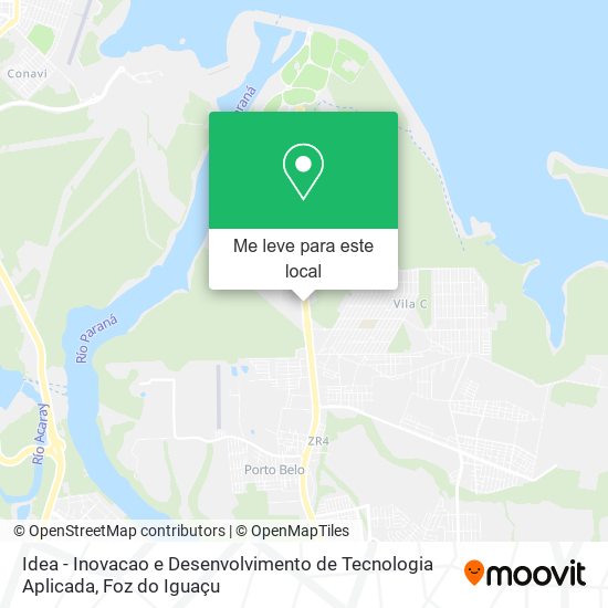 Idea - Inovacao e Desenvolvimento de Tecnologia Aplicada mapa