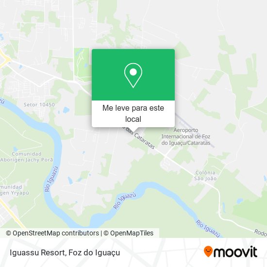 Iguassu Resort mapa