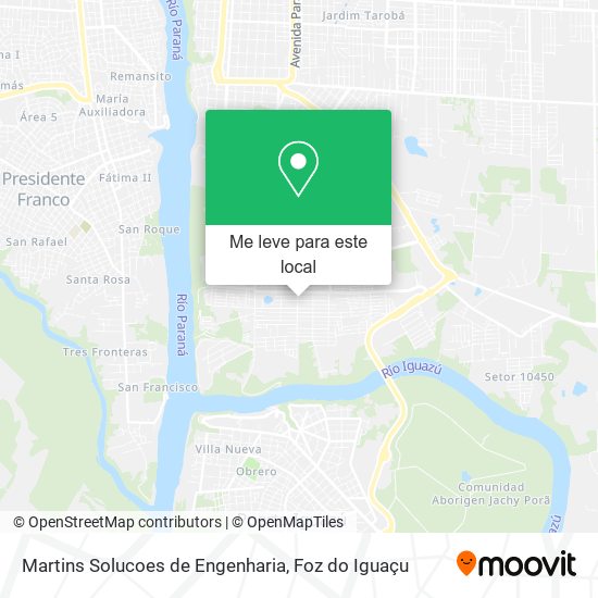 Martins Solucoes de Engenharia mapa