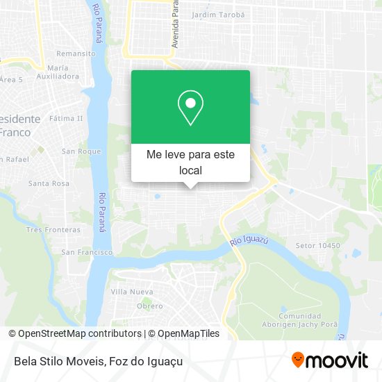 Bela Stilo Moveis mapa