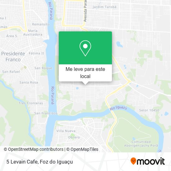 5 Levain Cafe mapa