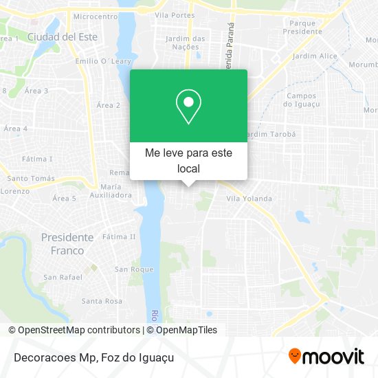 Decoracoes Mp mapa