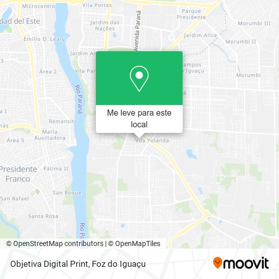 Objetiva Digital Print mapa