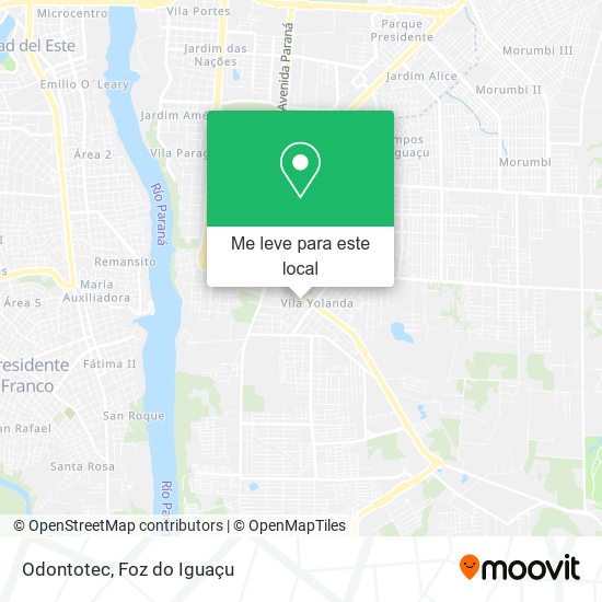 Odontotec mapa