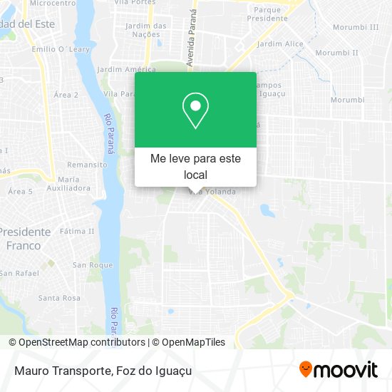 Mauro Transporte mapa