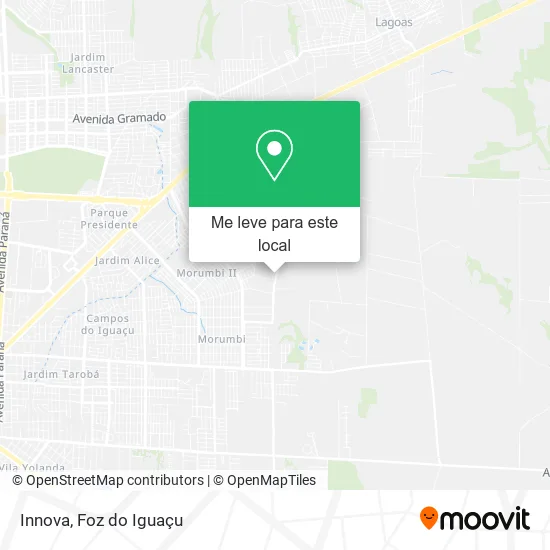 Innova mapa