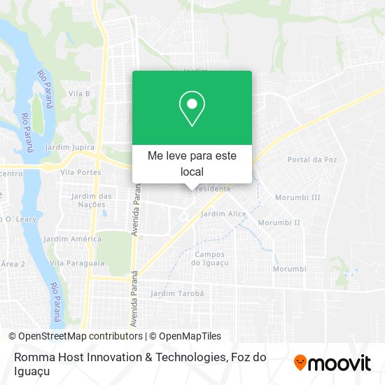 Romma Host Innovation & Technologies mapa