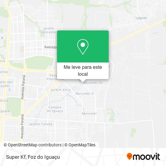 Super Kf mapa