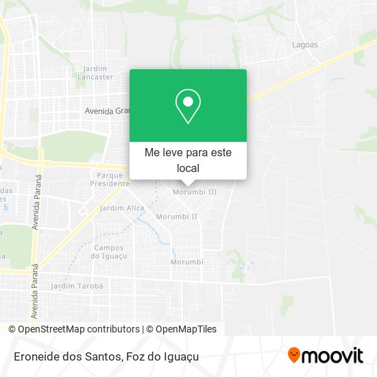 Eroneide dos Santos mapa