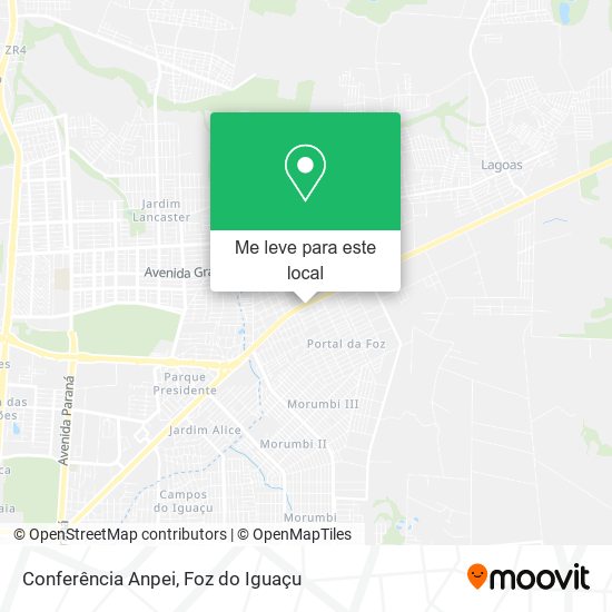 Conferência Anpei mapa