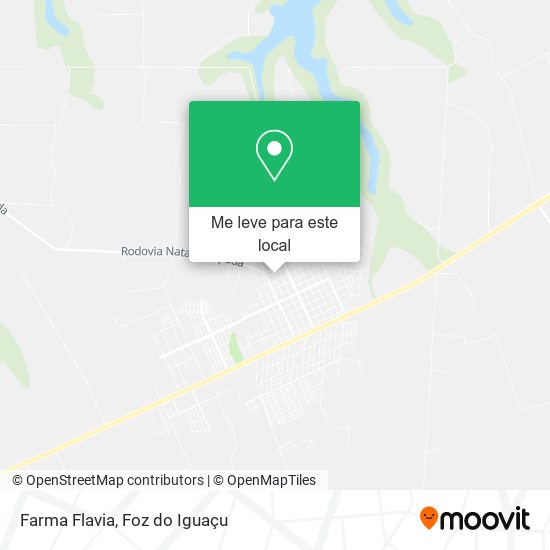 Farma Flavia mapa