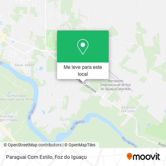 Paraguai Com Estilo mapa
