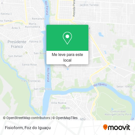 Fisioform mapa