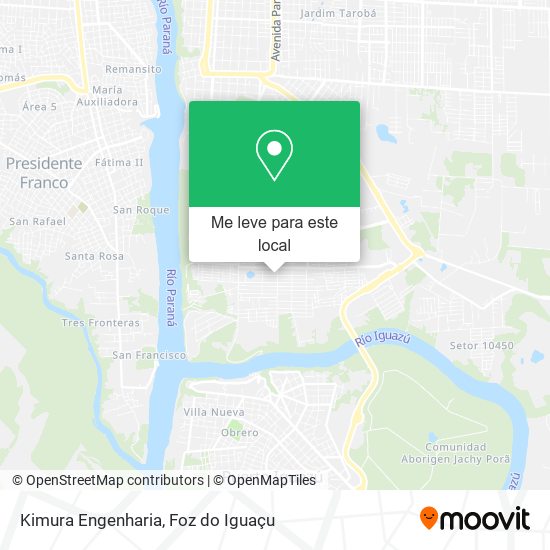 Kimura Engenharia mapa