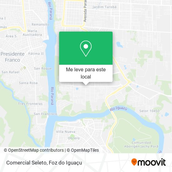 Comercial Seleto mapa