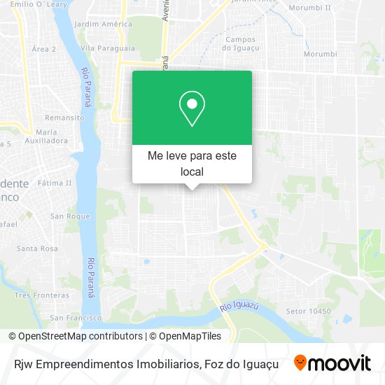 Rjw Empreendimentos Imobiliarios mapa