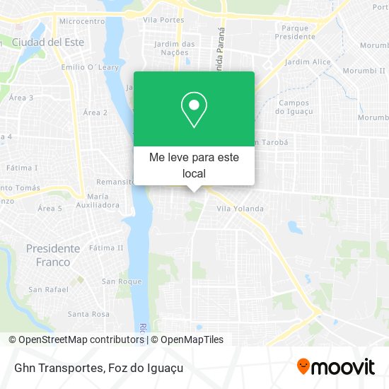 Ghn Transportes mapa