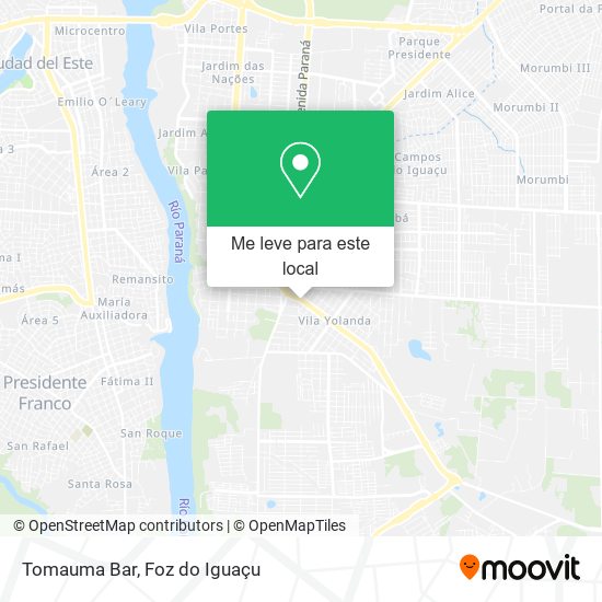 Tomauma Bar mapa