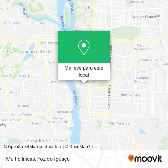 Multiclínicas mapa