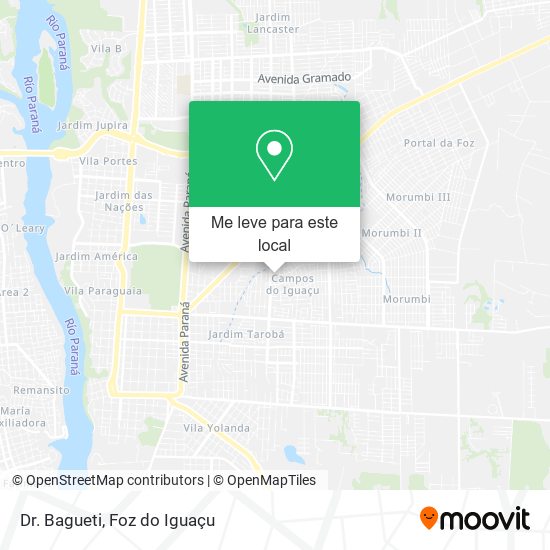 Dr. Bagueti mapa