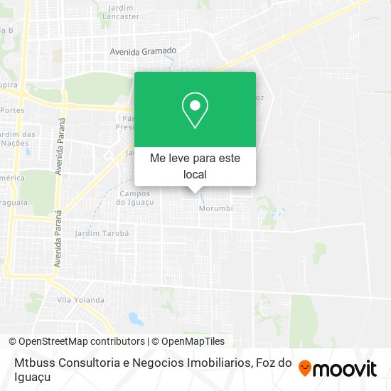 Mtbuss Consultoria e Negocios Imobiliarios mapa