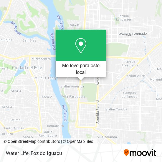 Water Life mapa