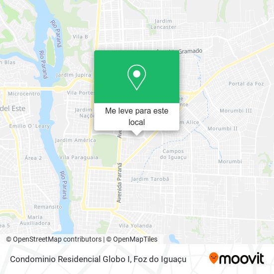 Condominio Residencial Globo I mapa