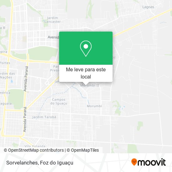 Sorvelanches mapa
