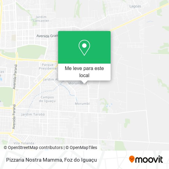 Pizzaria Nostra Mamma mapa