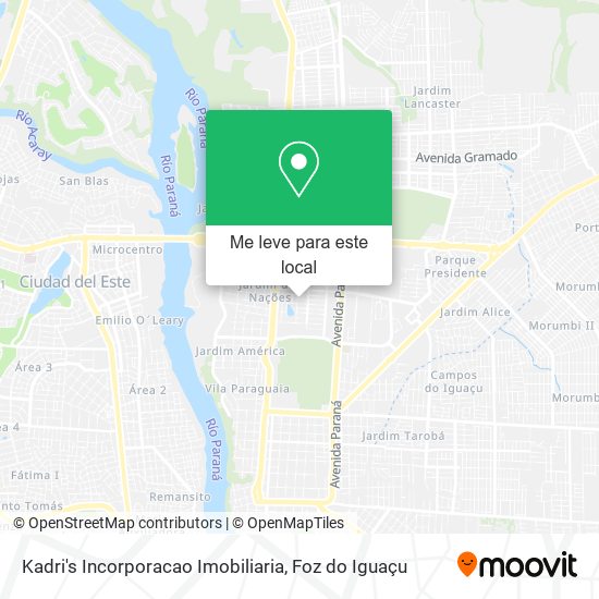 Kadri's Incorporacao Imobiliaria mapa