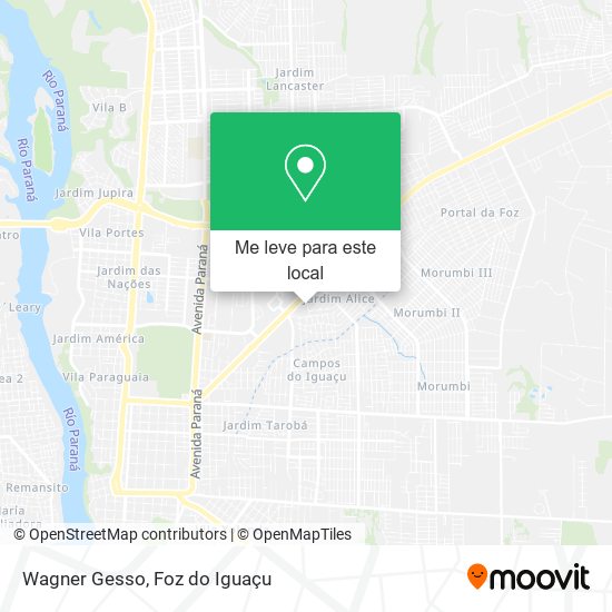Wagner Gesso mapa