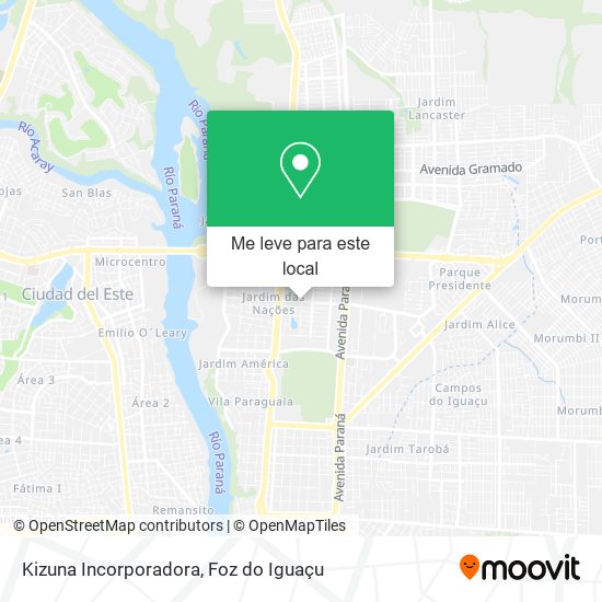 Kizuna Incorporadora mapa